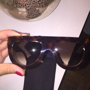 Celine brown sunglasses in original dust bag